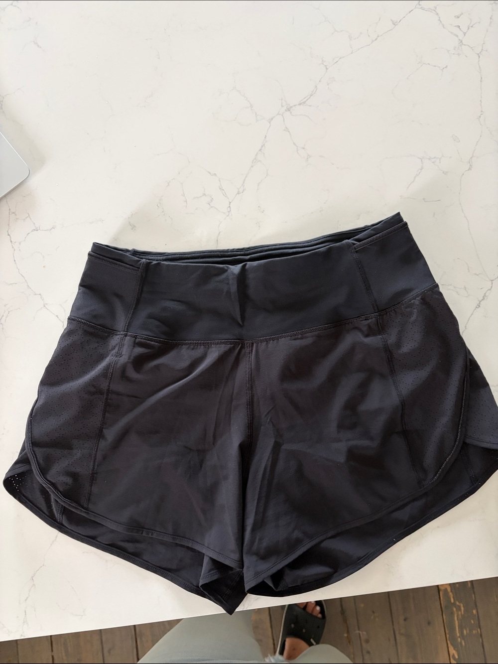 Women's Black Athletic Shorts by lululemon